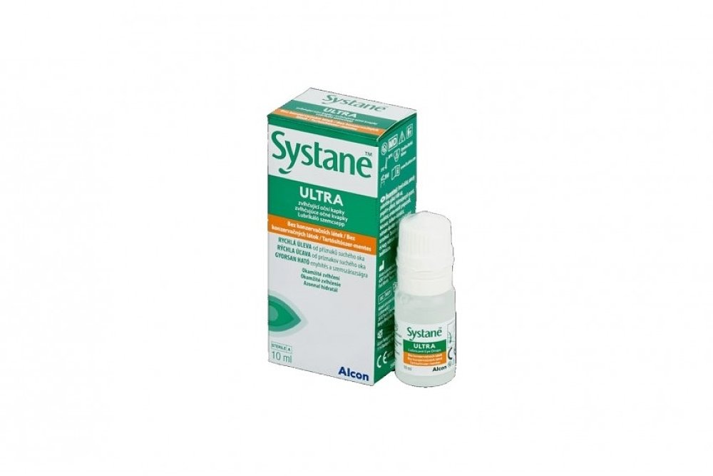 Alcon Systane Ultra Χωρίς Συντηρητικά - Λιπαντικές Οφθαλμικές Σταγόνες 10ml