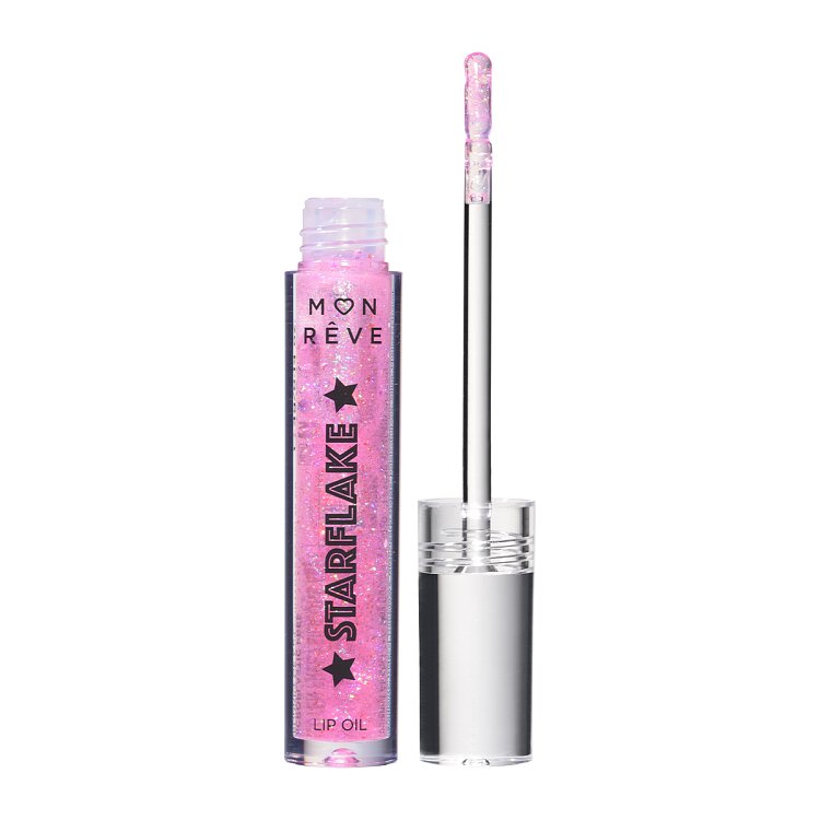 Mon Reve Starflake Ενυδατικό Lip Oil Απόχρωση 04 CANDY LOVE