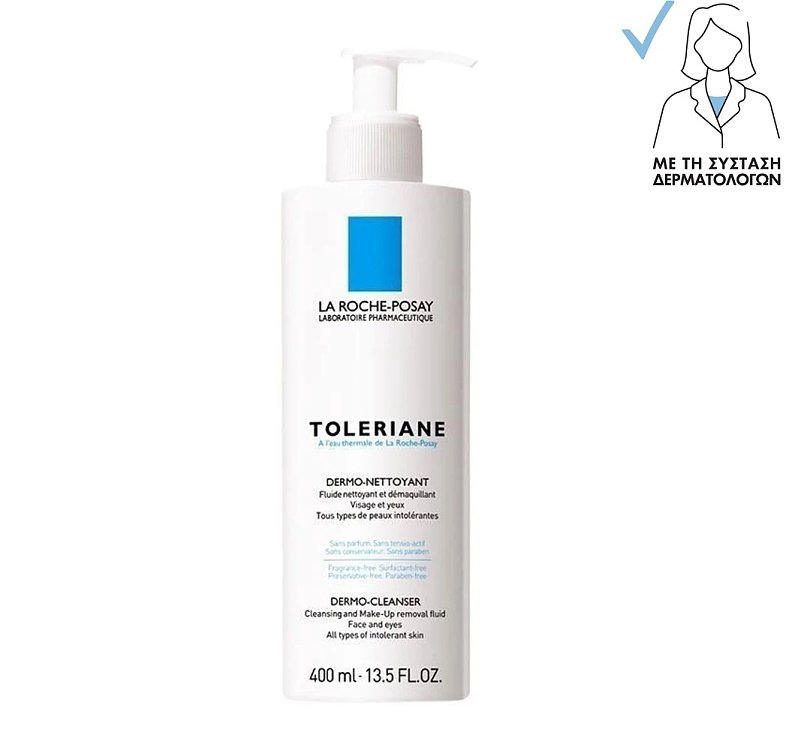 La Roche Posay Toleriane Dermonettoyant Γαλάκτωμα Καθαρισμού Προσώπου 400ml