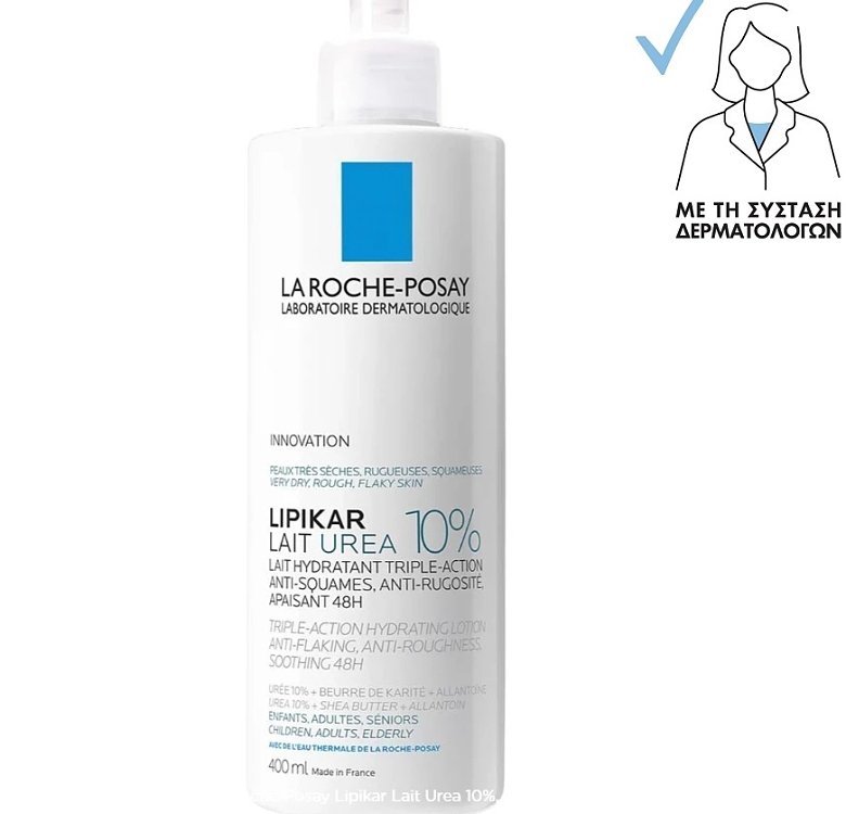 La Roche Posay Lipikar Lait Urea 10% Ενυδατικό Γαλάκτωμα Σώματος 400ml
