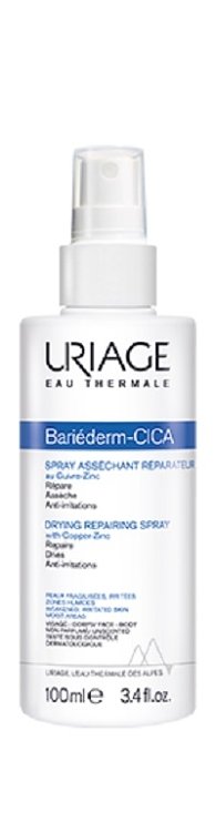 Uriage Bariederm Drying Repairing Cica-Spray, Ξηραντικό Σπρέυ Επανόρθωσης 100ml