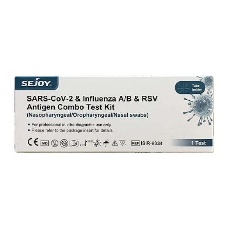 Sejoy Sars-CoV-2 & Influenza A/B & RSV Antigen Combo Test 1 τμχ
