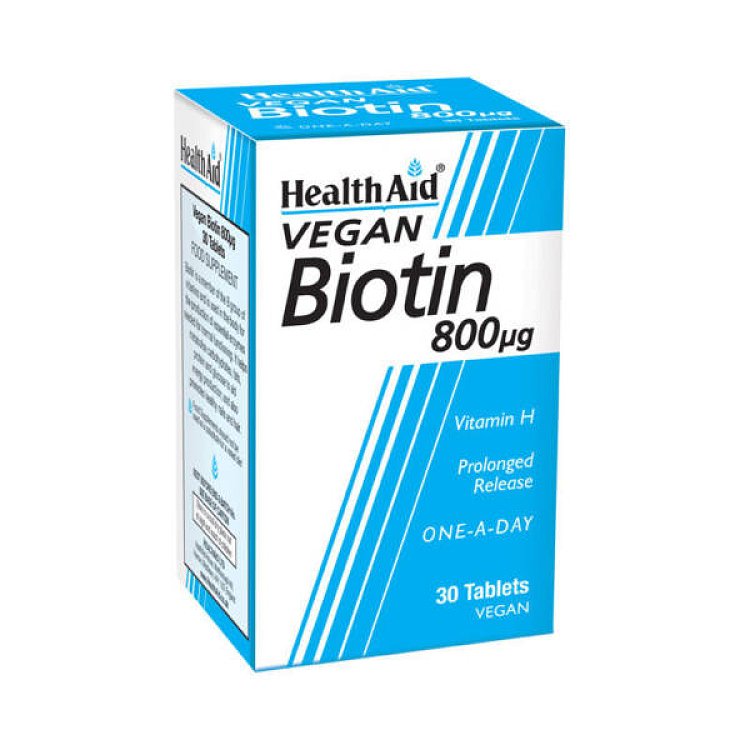 Health Aid Biotin 800mg 30 tabs