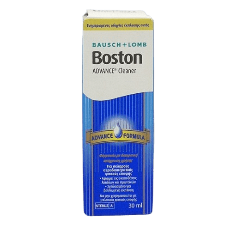 Bausch & Lomb Boston Advance Cleaner Υγρό Φακών Επαφής, 30ml