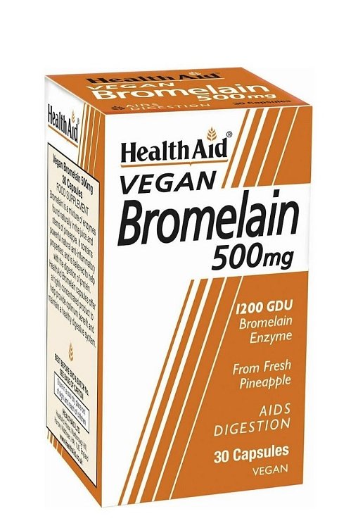 Health Aid Bromelain 500 mg 30 veg.caps