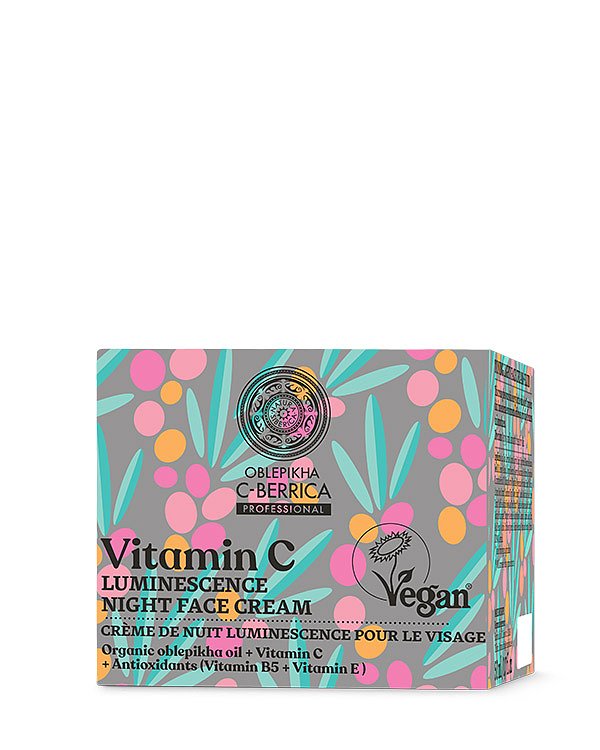 Natura C-Berrica Κρέμα Νυκτός Luminescence 50ml
