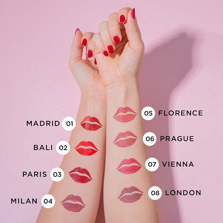 Mon Reve Lip Mousse Ματ Κραγιόν με Υφή Πούδρας Απόχρωση 08 LONDON