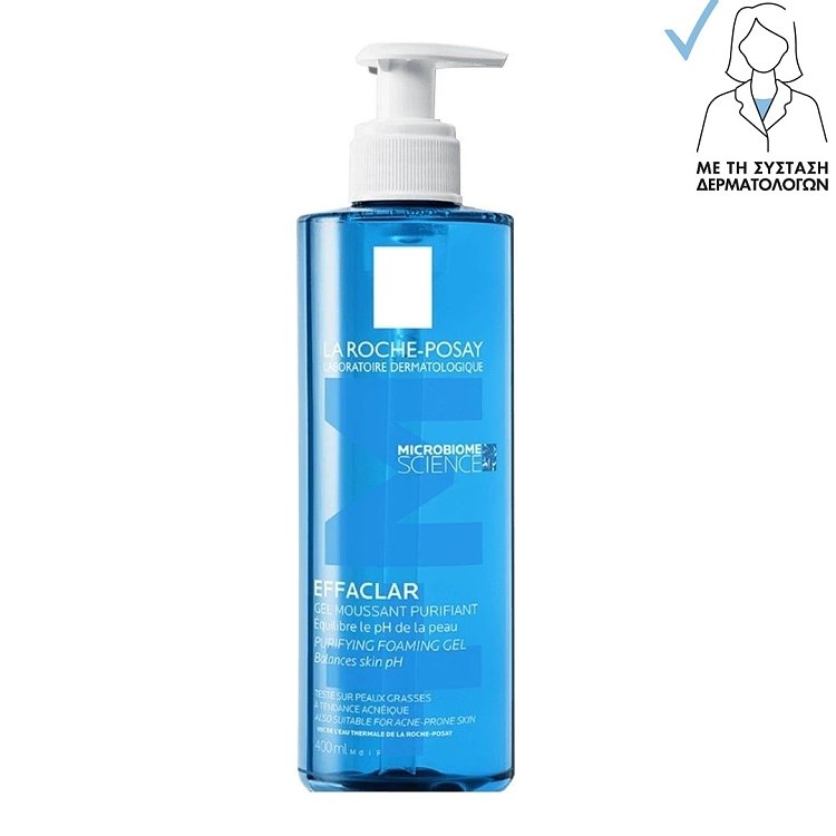 La Roche Posay Effaclar Gel  Για Λιπαρό Ευαίσθητο Δέρμα 400ml