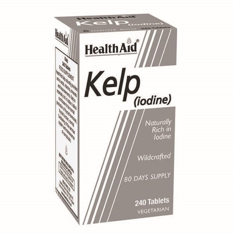 Health Aid  Kelp (iodine)  Συμπλήρωμα Διατροφής 240tabs