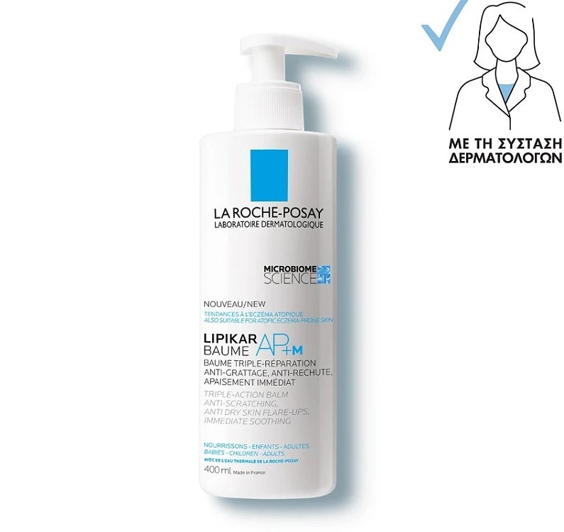 La Roche Posay Lipikar Baume AP+M Κρέμα για το Ατοπικό Έκζεμα 400ml
