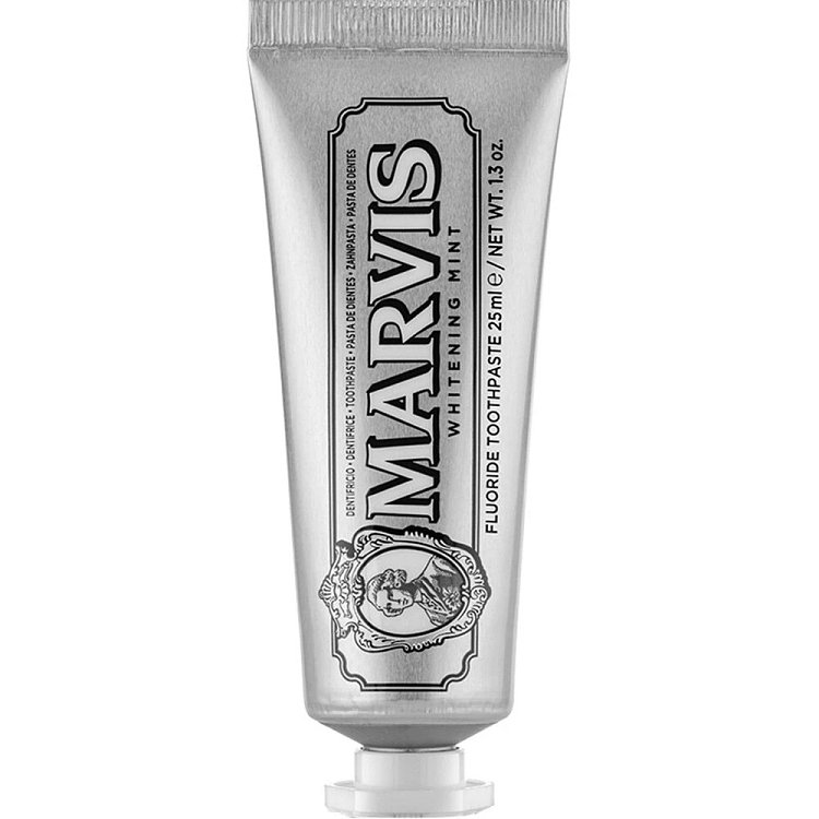 Marvis Whitening Mint Toothpaste Οδοντόκρεμα με Γεύση Μέντας, 25ml