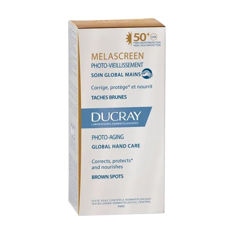 Ducray Melascreen Photo-Aging Global Hand Cream SPF50+ Κρέμα Χεριών κατά των Σημαδιών της Φωτογήρανσης, 50ml