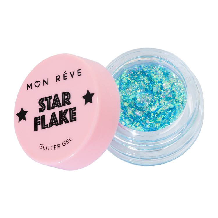 Mon Reve Starflake Glitter Gel 4gr Απόχρωση 02 HONEYMOON