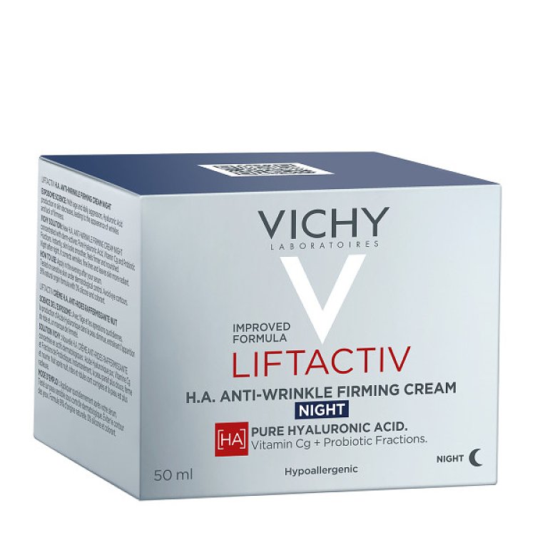 Vichy Liftactiv H.A. Αντιρυτιδική-Συσφικτική Κρέμα Προσώπου Νύχτας 50ml