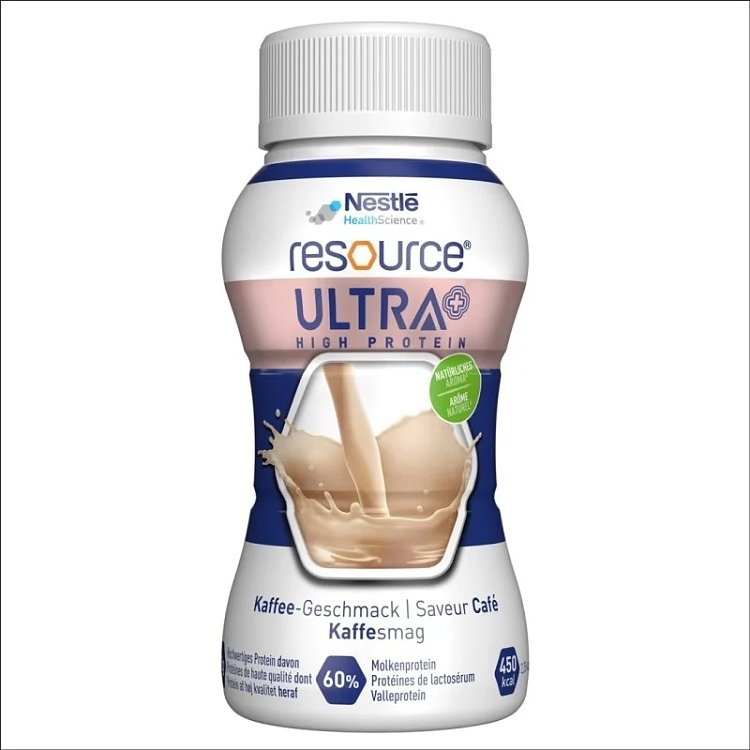 Nestle Resource Ultra High Protein Γεύση Καφέ  4X 200ml