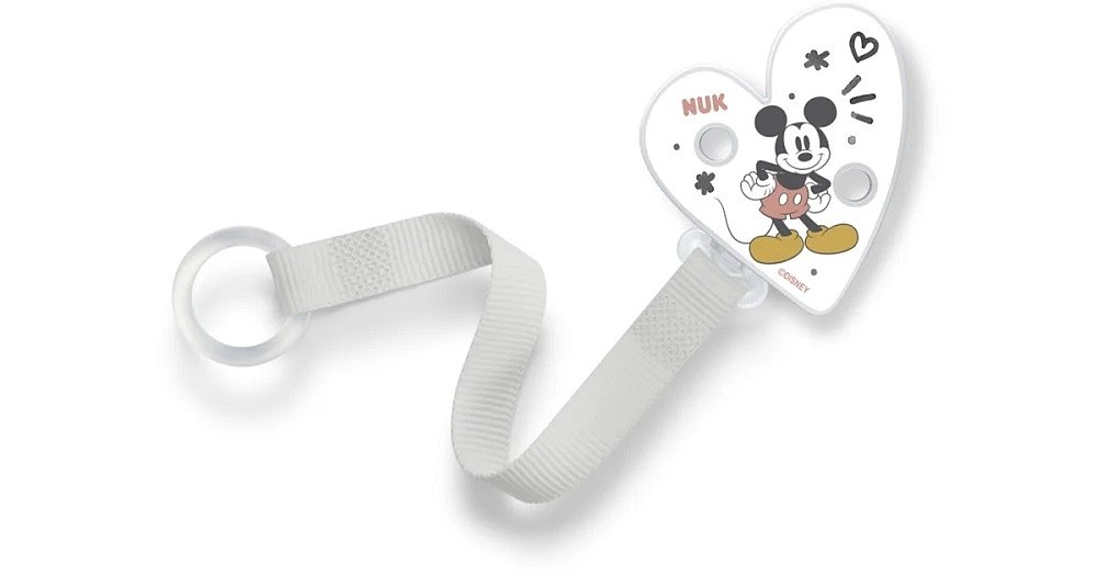 NUK Disney Mickey Κορδέλα Πιπίλας 1τμχ