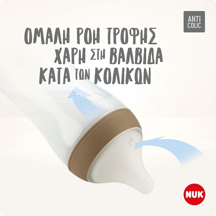 NUK Perfect Match Θηλή Σιλικόνης Μέγεθος M 3m+, 2τμχ