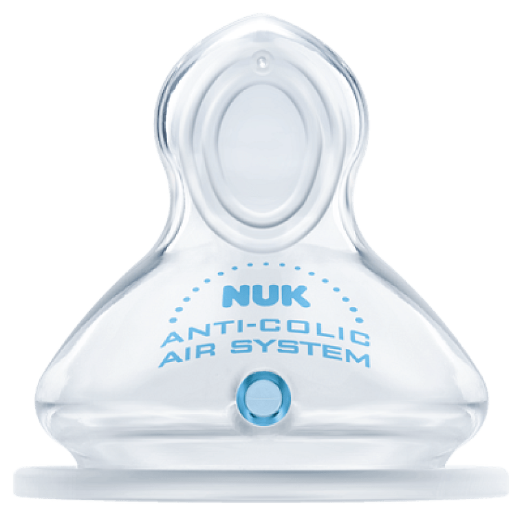 Nuk First Choice Plus Θηλή Σιλικόνης για Γάλα 0-6 Μηνών 2τμχ