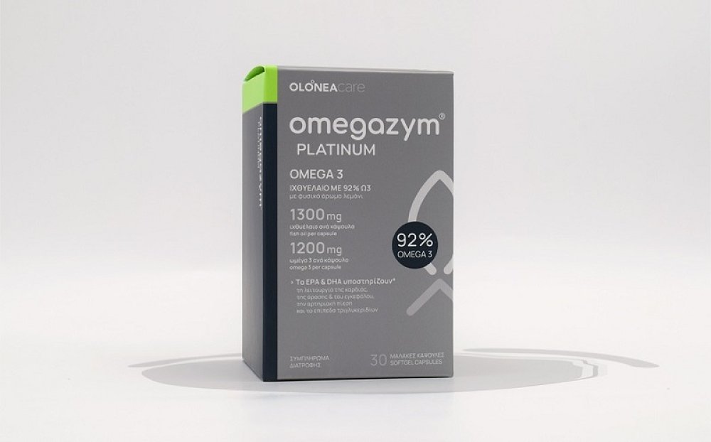 Olonea Omegazym Platinum Iχθυέλαιο 30caps