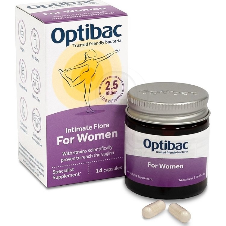 Optibac Probiotics for Women Προβιοτικά για την Γυναίκα, 14caps