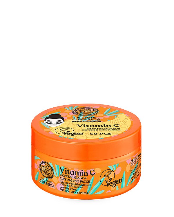 Natura C-Berrica Patches Express Λάμψη & Ανόρθωση 60τμχ