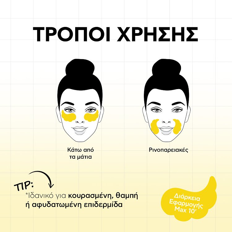 Natura Siberica Eye Patches Lab Biome με PDRN 1% για Αναγέννηση 60τμχ