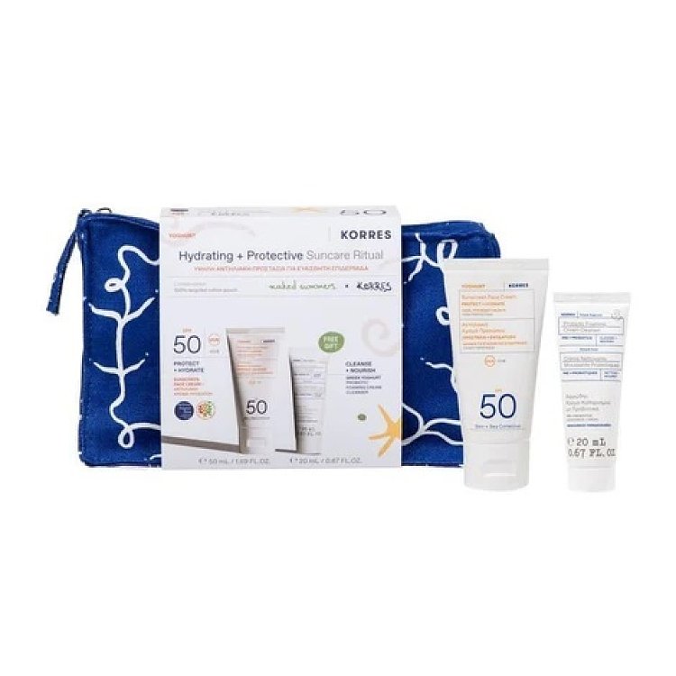 Korres Promo Yoghurt Αντηλιακή Κρέμα Προσώπου SPF50, 50ml & Δώρο Greek Yoghurt Αφρώδης Κρέμα Καθαρισμού με Προβιοτικά 20ml
