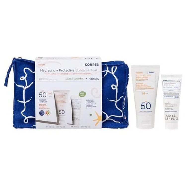 Korres Promo Yoghurt Αντηλιακή Κρέμα Προσώπου SPF50, 50ml & Δώρο Greek Yoghurt Αφρώδης Κρέμα Καθαρισμού με Προβιοτικά 20ml
