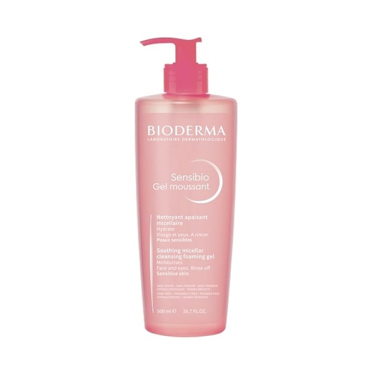 Bioderma Sensibio Gel Moussant Τζελ Micellaire Καθαρισμού Προσώπου & Ματιών 500ml
