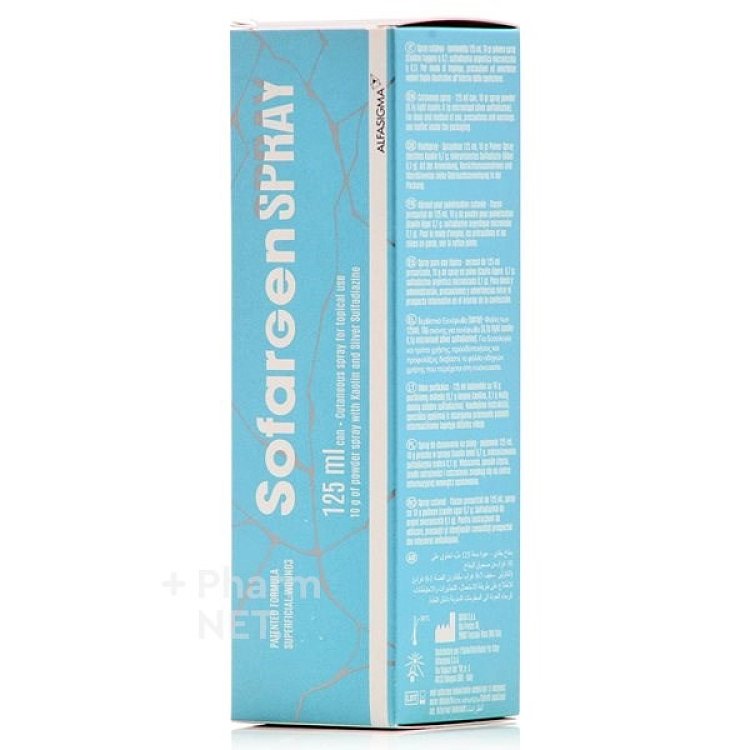Sofargen Spray 125ml Για την Αντιμετώπιση Μικροτραυμάτων του Δέρματος.