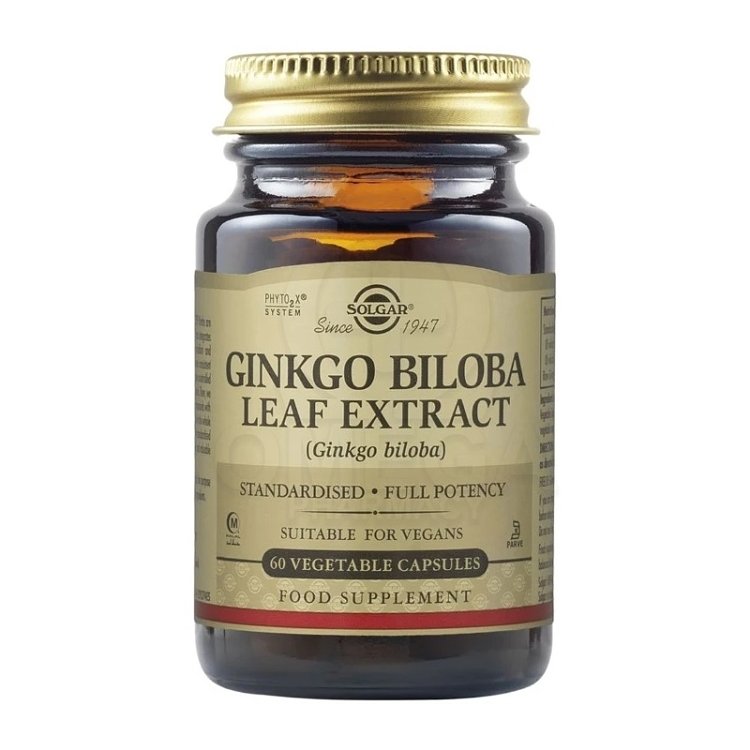 Solgar Ginkgo Biloba Leaf Extract 60veg.caps
