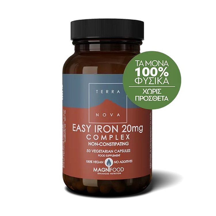 Terra Nova Easy Iron Complex 20 mg 100caps