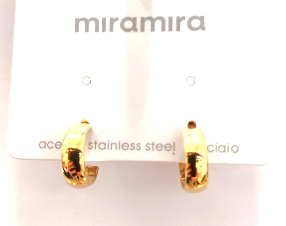 Inoplus Σκουλαρίκια Hoop Earrings Gold ART d5624c150-1, 1 Ζευγάρι