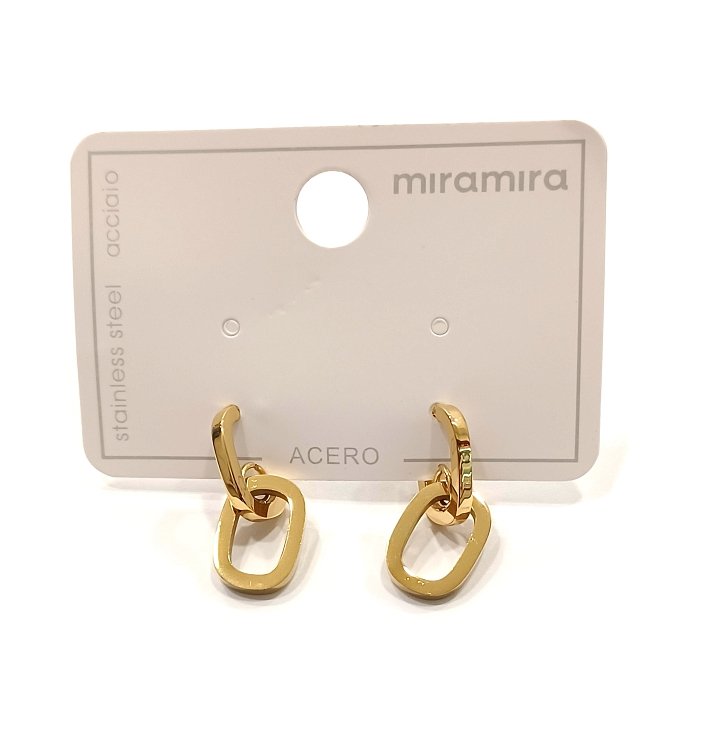 Inoplus Σκουλαρίκι Hanging Earrings από Ανοξείδωτο Ατσάλι ART D1238A199-1
