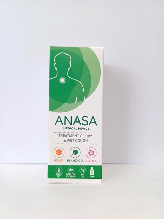 Superfoods Anasa Σιρόπι για το Ξηρό & Παραγωγικό Βήχα 120ml
