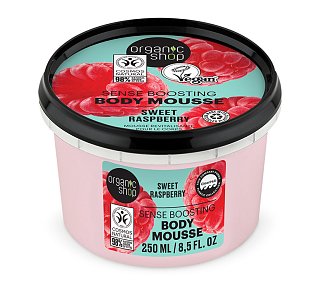 Natura Siberica Organic Shop body Mousse Sweet Raspberry 250ml
