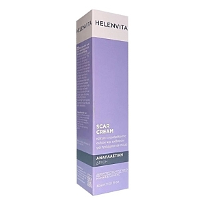 Helenvita Scar Cream Κρέμα Ανάπλασης και Επανόρθωσης Ουλών για Πρόσωπο και Σώμα 30ml