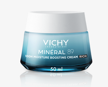 Vichy Mineral 89 Booster Ενυδάτωσης 100Η Κρέμα Προσώπου Πλούσιας Υφής 50ml