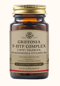 Solgar  Griffonia 5-HTP Complex 100mg 30caps