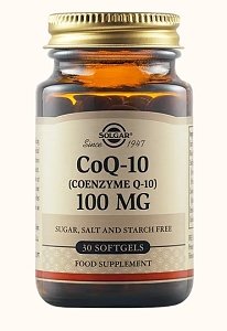 Solgar COQ-10 (COENZYME Q-10) 100mg 30softgels