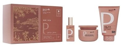 Panthenol Extra Promo Bare Skin Wish for Self-Love με Bare Skin Superfood Body Mousse Ενυδατικό Mousse Σώματος για Ξηρές & Αφυδατωμένες Επιδερμίδες 250ml, Shower Gel Αφρόλουτρο & Σαμπουάν 3σε1, 200ml, Eau De Toilette Γυναικείο Άρωμα 50ml