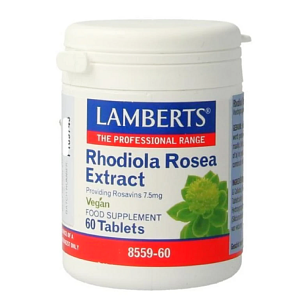 Lamberts Rhodiola Rosea 7.5mg 60 tabs