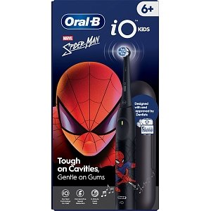 Oral-B iO Kids 6+, Marvel Spiderman Ηλεκτρική Οδοντόβουρτσα με Θήκη Ταξιδίου