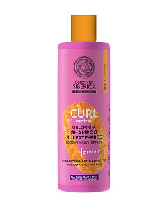 Natura Siberica Oblepikha Ο Professional Σαμπουάν για Μπούκλες με 3x Ιπποφαές & Πρωτεΐνη Σίτου 400ml