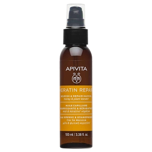 Apivita Keratin Repair Λάδι Θρέψης & Επανόρθωσης για τα Μαλλιά 100ml