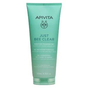 Apivita Just Bee Clear Καθαριστικό Gel με Propolis AmC & Φυτικό Σαλικυλικό Οξύ 200ml