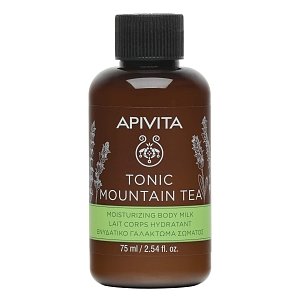 Apivita Mini Tonic Mountain Tea Ενυδατικό Γαλάκτωμα Σώματος 75 ml