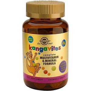 Solgar Kangavites Multivitamin & Mineral Formula with Bouncing Berry Flavour 60chew.tabs