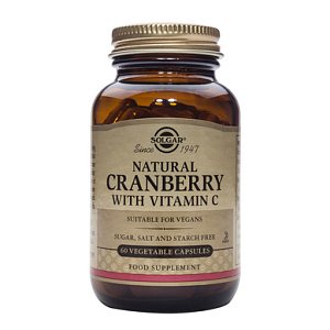 Solgar Natural Cranberry with Vitamin C 60veg.caps