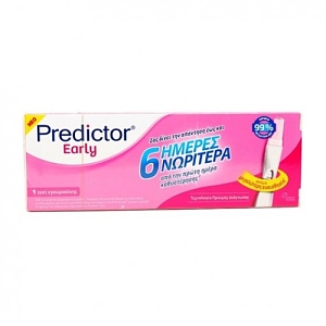 Predictor Early Τέστ Εγκυμοσύνης  1 τμχ